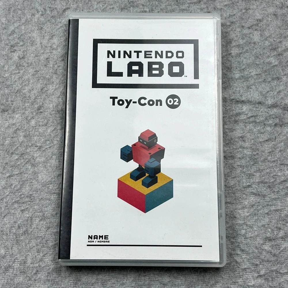 Nintendo LABO: Toy-Con 02 - Nintendo Switch Video Game Cartridge & Case‎ 2018